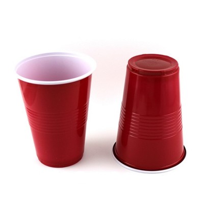 16oz disposable plastic PP red solo cup plastic red party cup beer pong cup