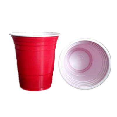 10oz PS red party cup / disposable plastic cup/ mini red plastic cup for children