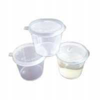 1oz sauce use plastic souffle cup with lid